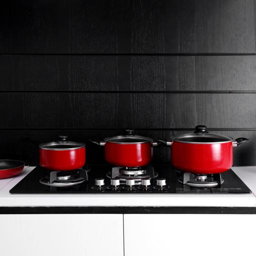 Delcasa 9Pc Stick Cookware Set | Kitchen Appliance | Halabh.com