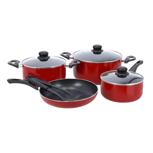 Delcasa 9Pc Stick Cookware Set | Kitchen Appliance | Halabh.com