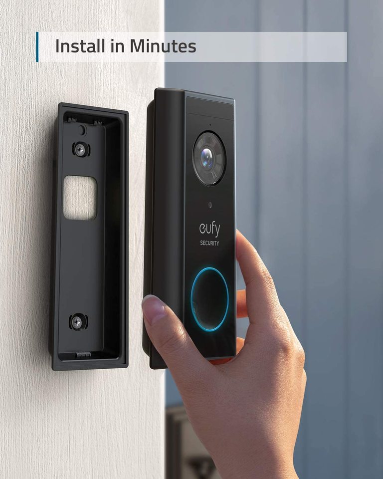 Eufy Video Doorbell 2K With Homebase Battery Powered