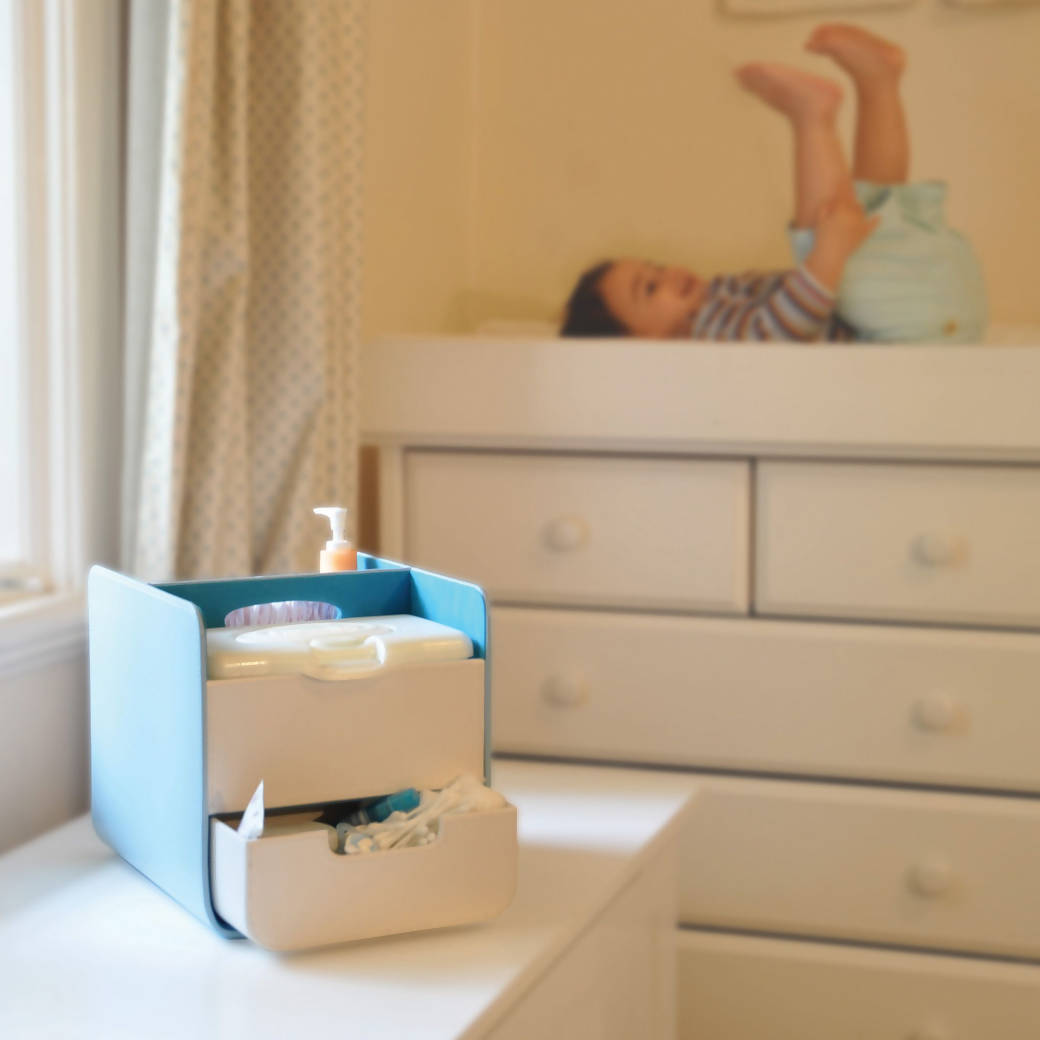 B.Box Diaper Caddy Blue Lagoon