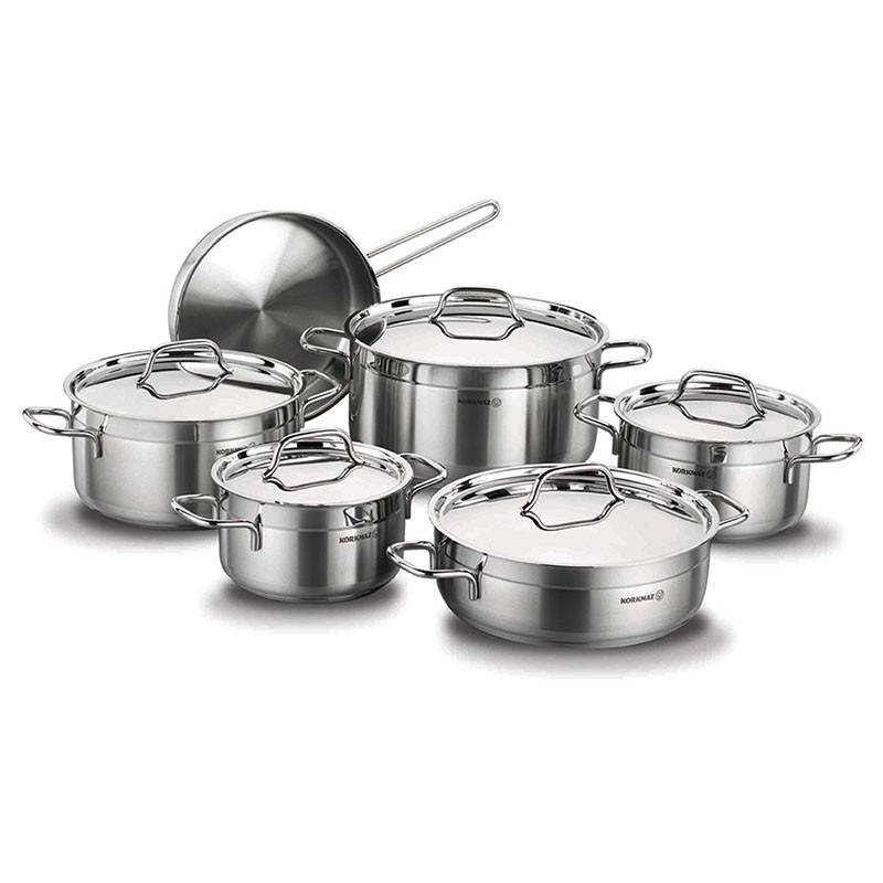 Korkmaz Alfa Xxl 11 Pcs Cookware Set