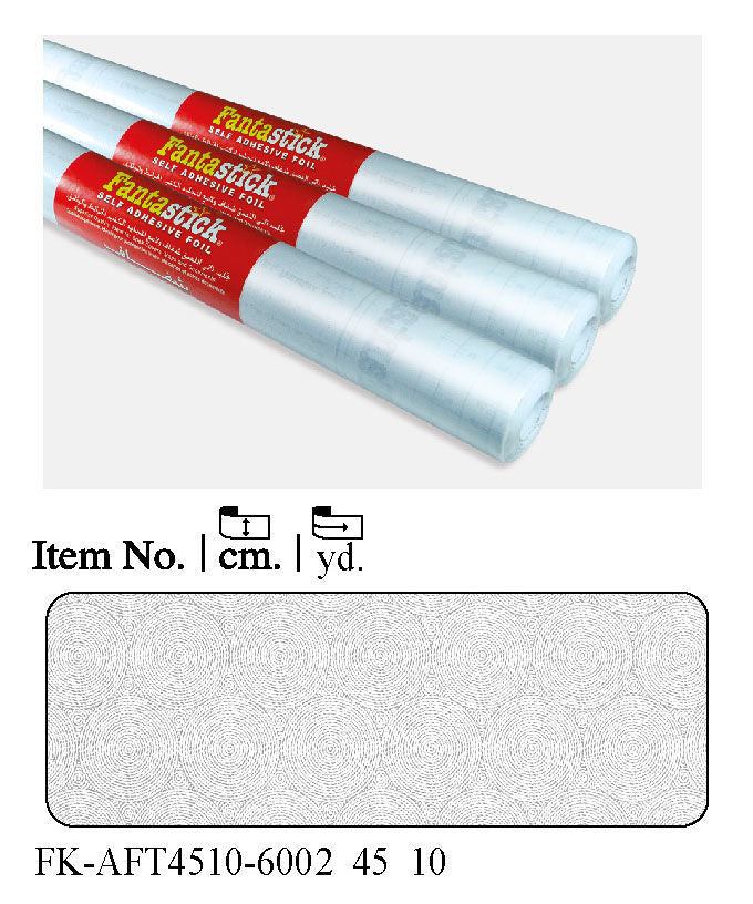 Fantastick Adhesive Foil Transparent Frosted 45cmx10Y