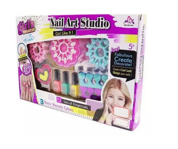 Game To Apply Nails Beauty Salon Toy Girl