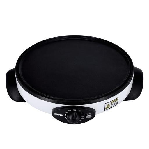 Geepas Crepe Maker 13 Die Cast Aluminum Baking Plate