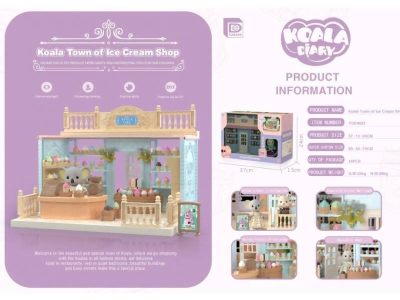 ICE Cream Shop Set SF Lodge Confectionery