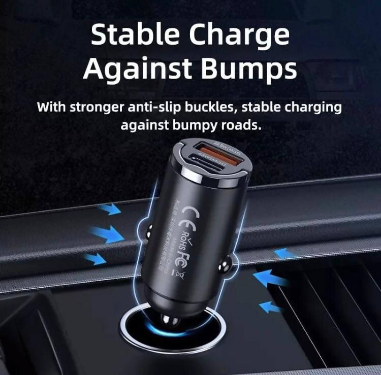 Remax- 45 Watt fast charging PD Car charger