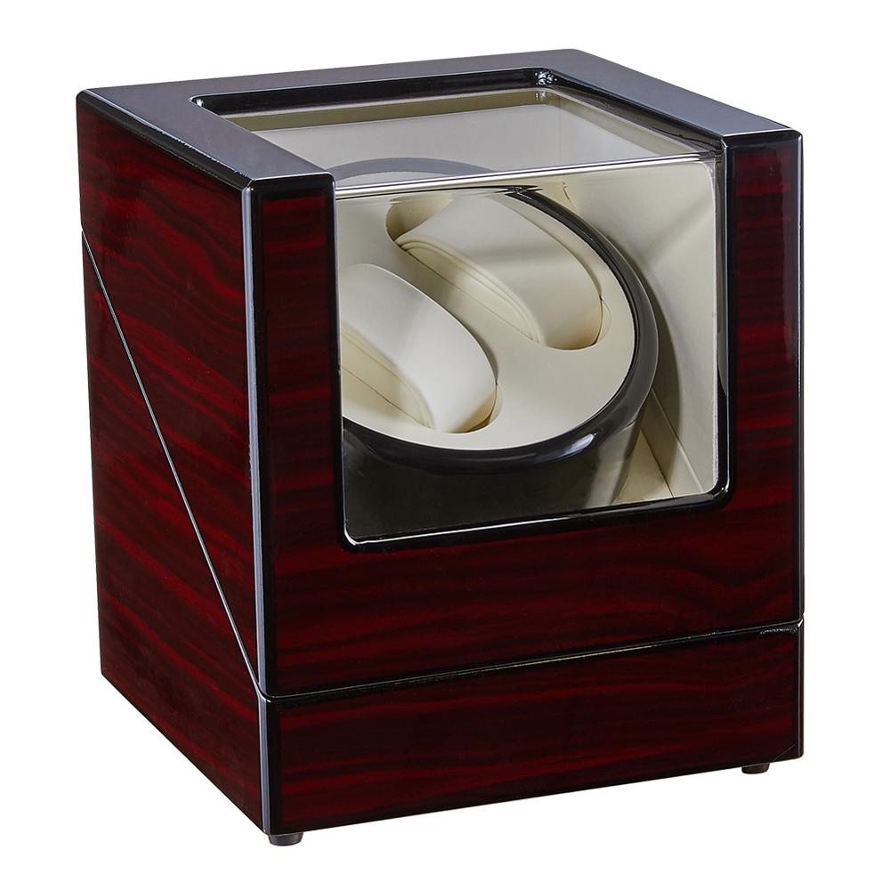 Wooden Mechanical Watch Winding Box 3321223412 | watch storage | box | jewelry box | timepiece storage | luxury accessories | organizational products | elegant design | secure lock | Halabh.com