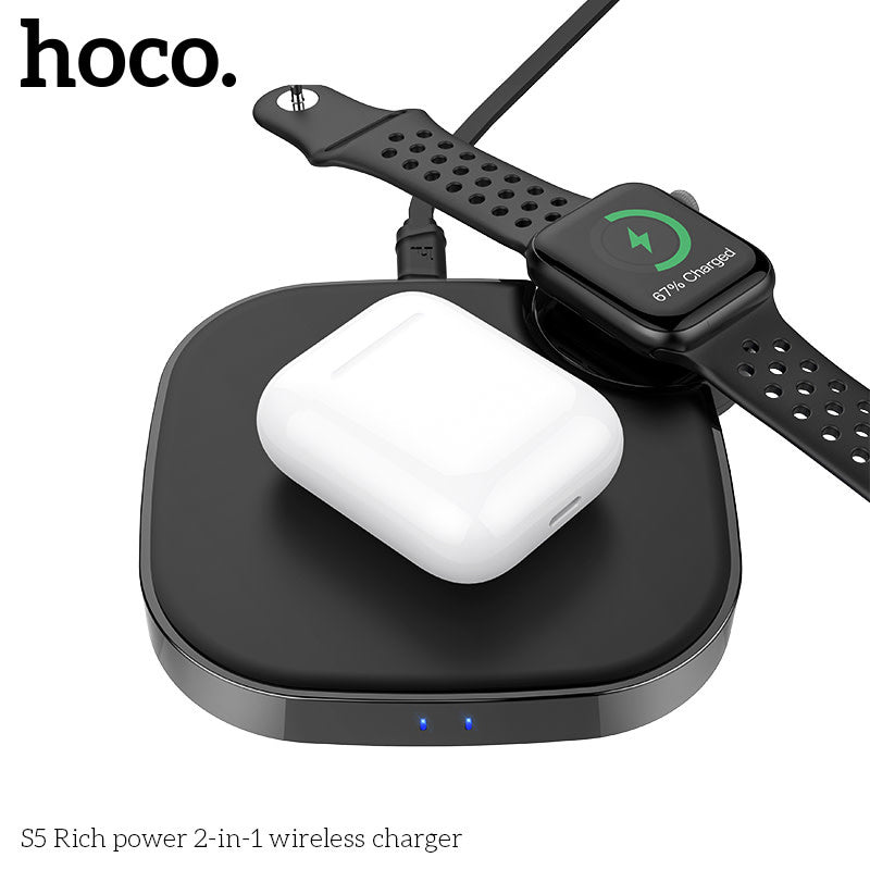 Hoco Wireless Charger 2 In 1