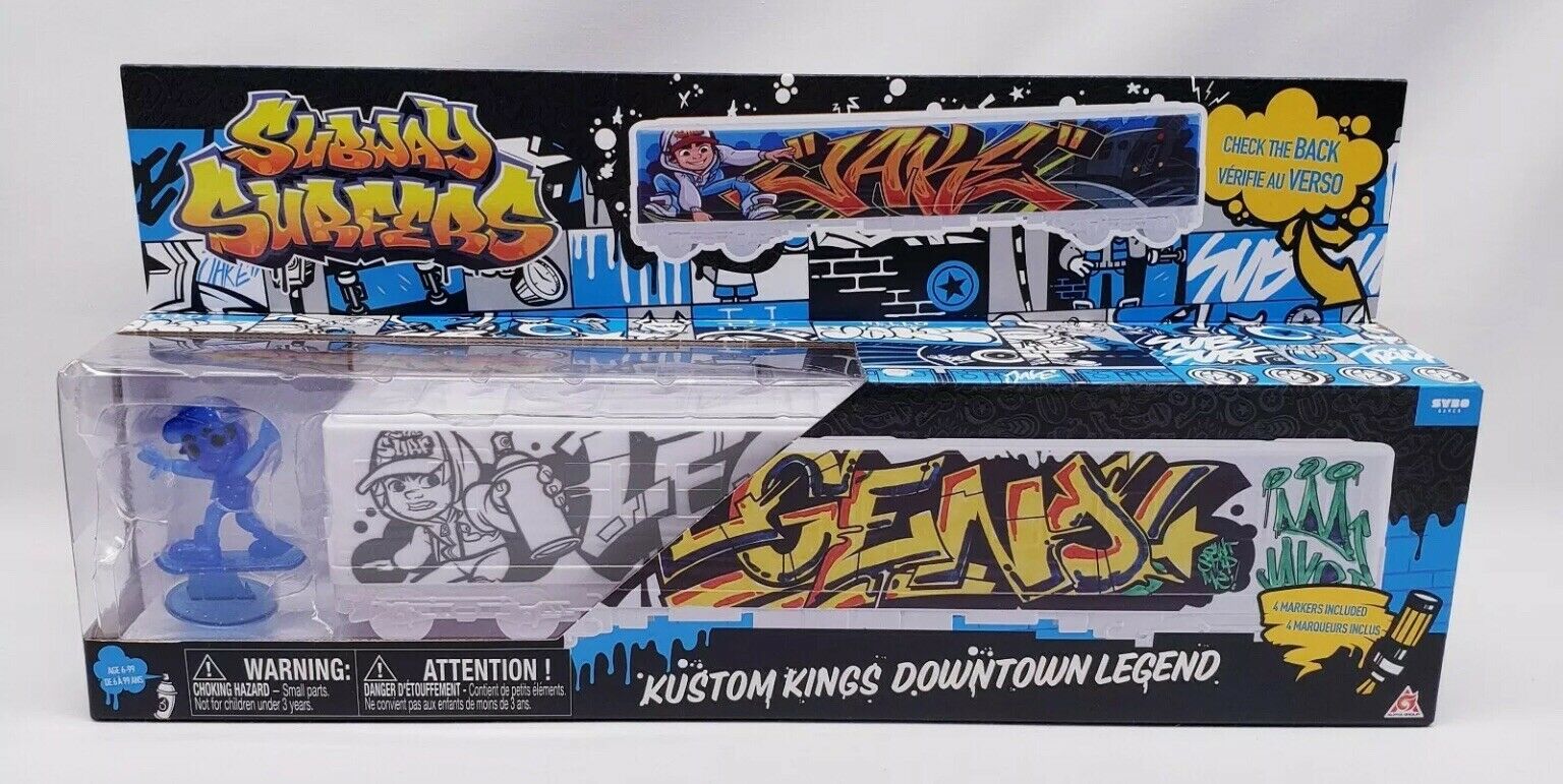 Subway Surfers Kustom Kings Downtown Legend Graffiti Train Car