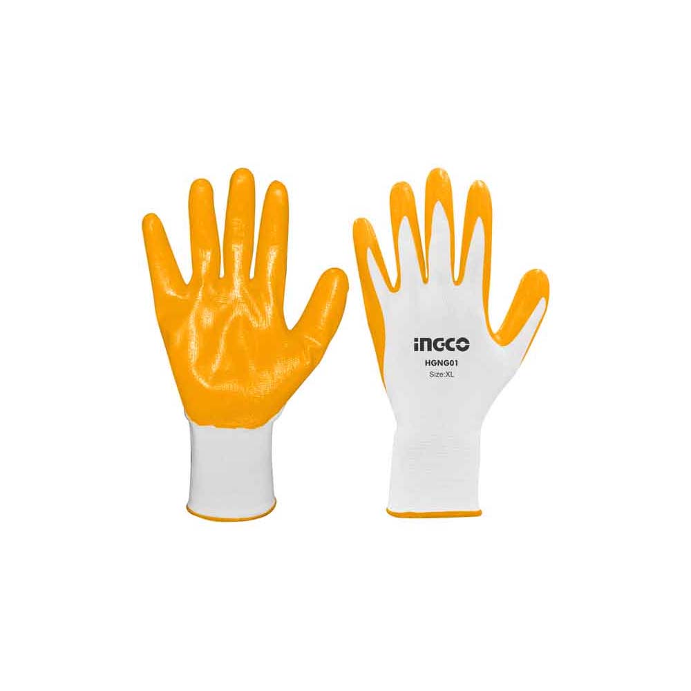 Ingco Nitrile Coated Gloves - HGNG01