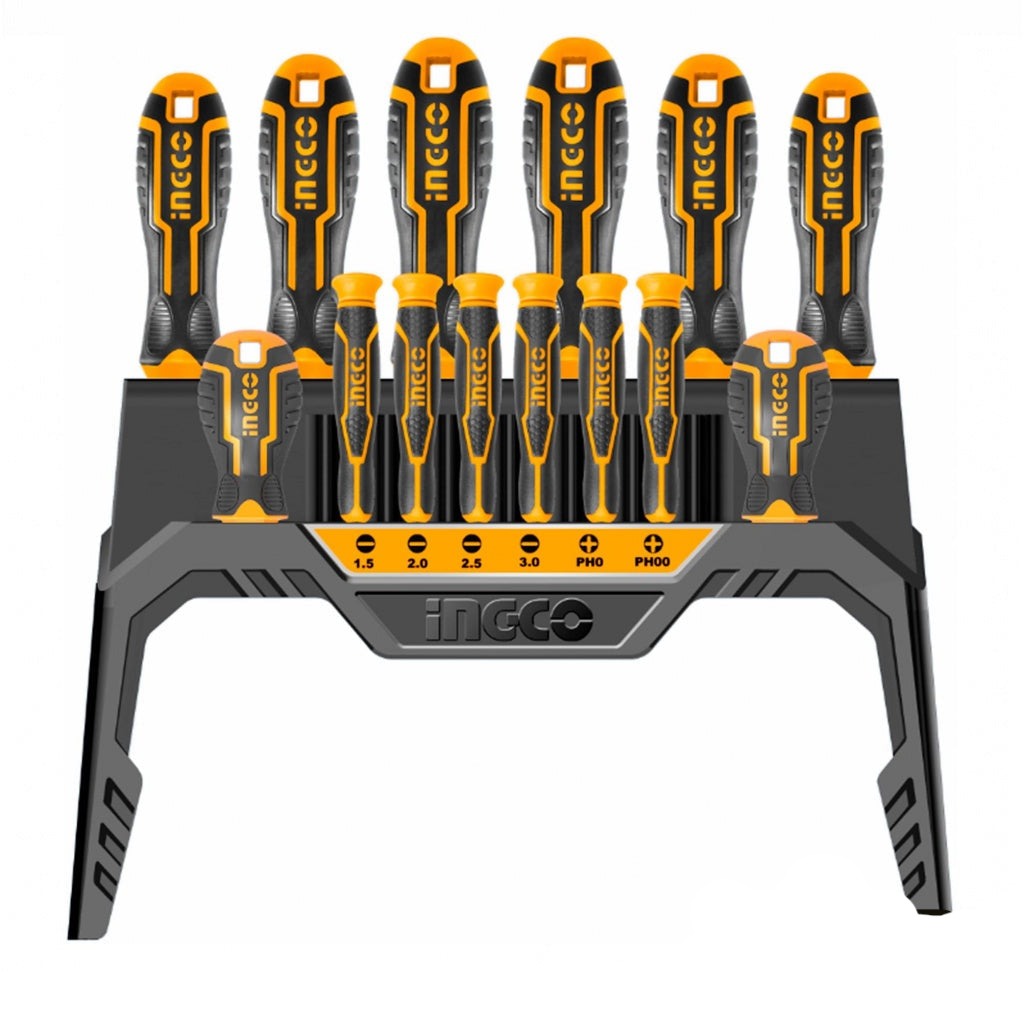 Ingco 14 Pcs Screwdriver and Precision Screwdriver Set HKSD1428