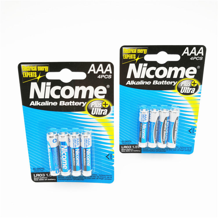 NICOME ALKALINE BATTERY AAA