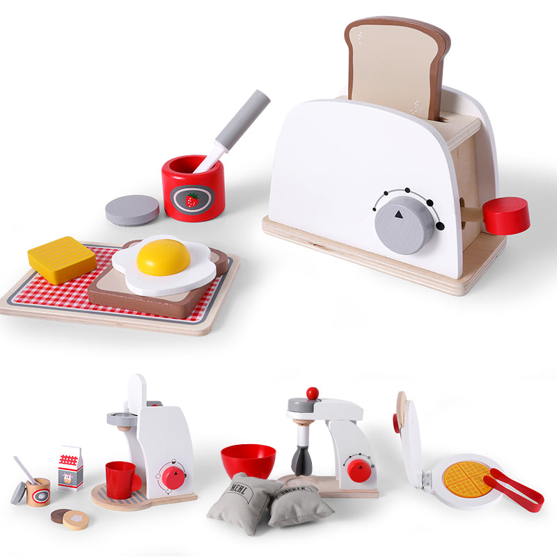 Machine Toy Wooden Bread Machine Toy