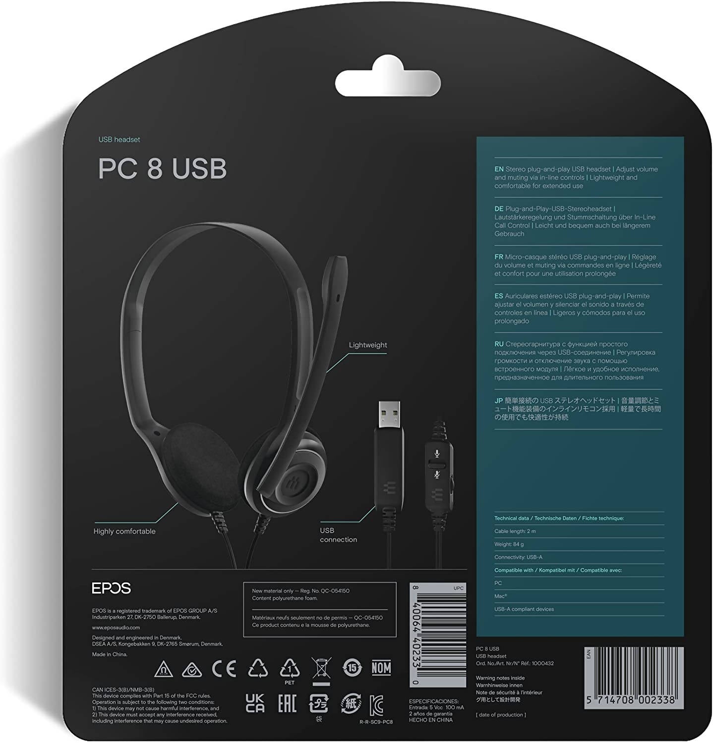 Sennheiser pc deals usb 8