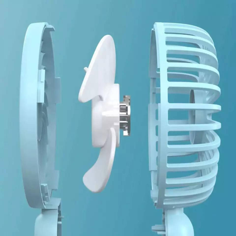 Handheld Fan Wide Application Adjustable Wind Volume ABS Home Handheld Fan