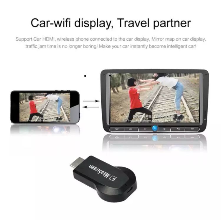 128GB HDMI-Compatible TV Stick Dongle Mirascreen WiFi Display Receiver