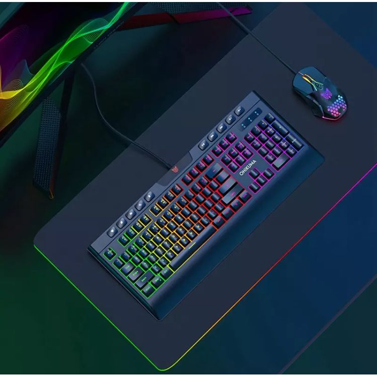 ONIKUMA RGB Gaming Keyboard & Mouse Combo | Gaming Accessories | Best Gaming Keyboards & Mouse in Bahrain | Halabh.com