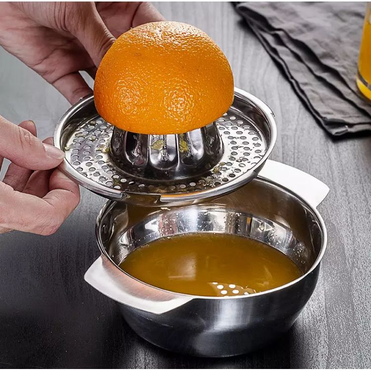 Portable Blender Stainless Steel Lemon Squeezer Manual Juicer Hand Orange Citus Lime Fruit Juice Squeezer Kitchen Gadgets Tools