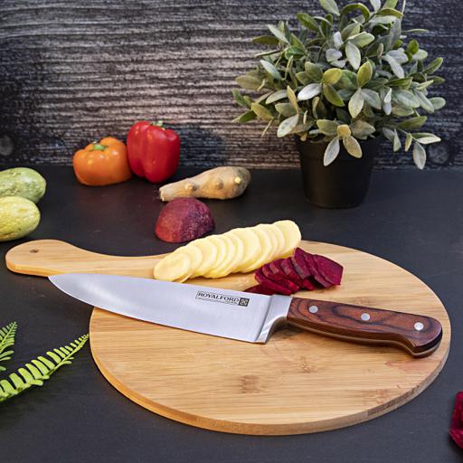 Royalford RF4110 Royalford Utility Knife All Purpose Small Kitchen Knife Ultra Sharp Stainless Steel Blade, 8 Inch