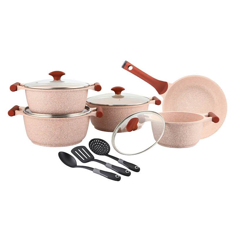 Buy KORKMAZ ASTRA 9 PCS. INDUCTION BASE COOKWARE SET Online