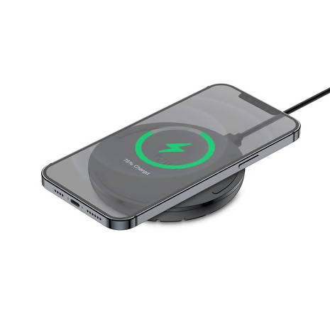 Budi Wl3600b 15W Wireless Fast Mobile Charging Pad Black