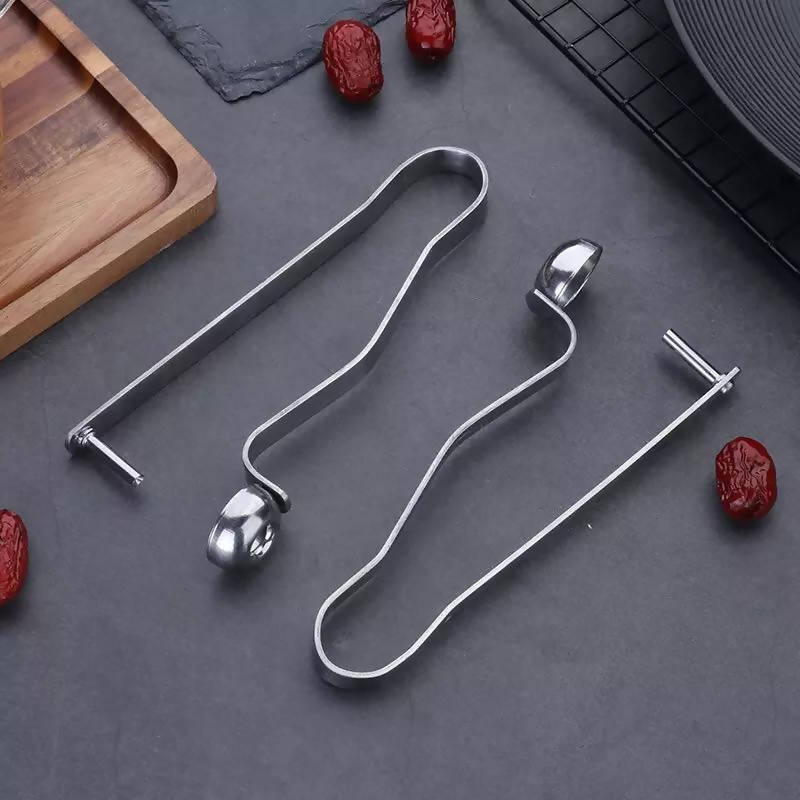 Multifunction Stainless Steel Jujube Denucleator Push-Type Fruit Cherries Hawthorn Pitting Tools Kitchen Gadget Accessories