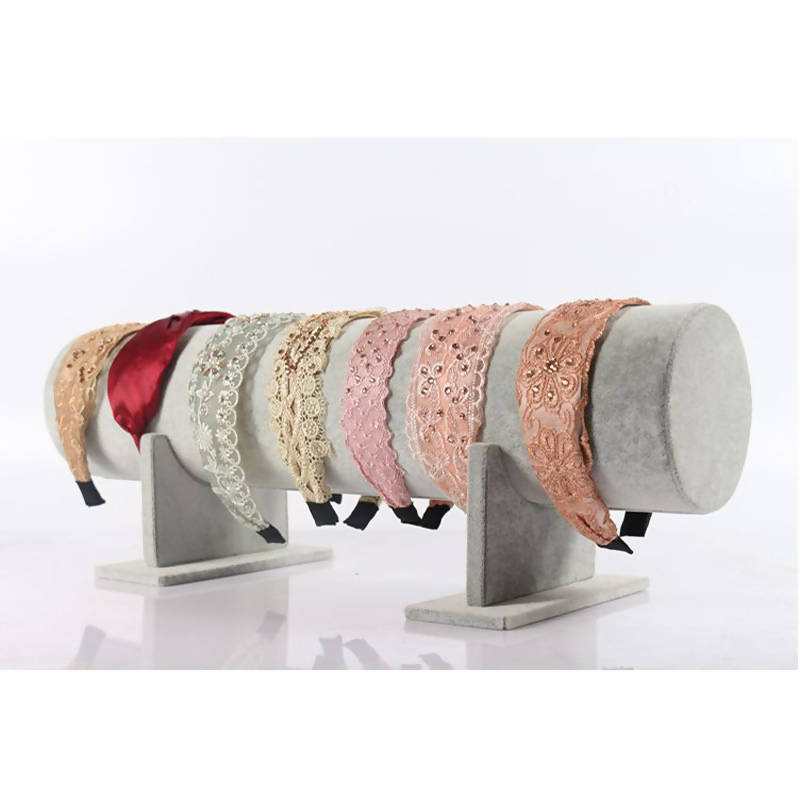 Glitterymall Detachable Headband Hair Hoop Hairband Display Stand Bar Rack Stand Holder Storage Organizer