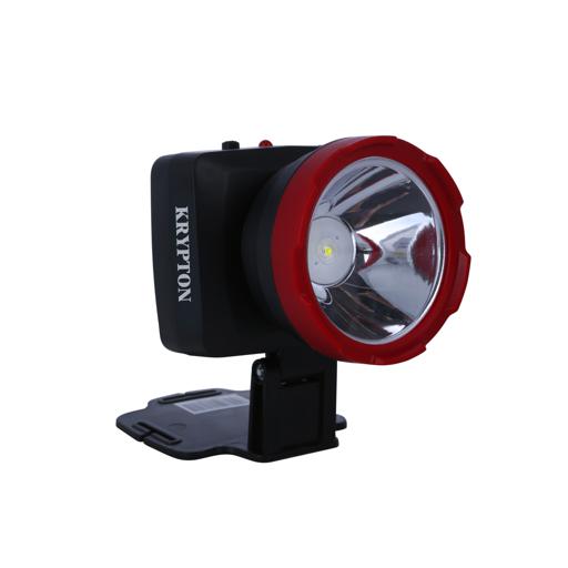 Krypton Rechargeable Halogen Search Light Red & Black | in Bahrain | Halabh.com