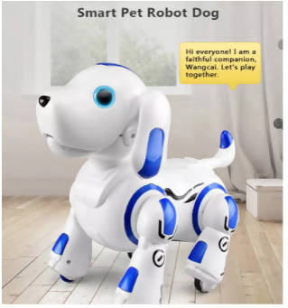 Intelligent Remote Control Machine Dog Locke Second Generation Touch Sensing Remote Control Programming Puzzle Remote Control