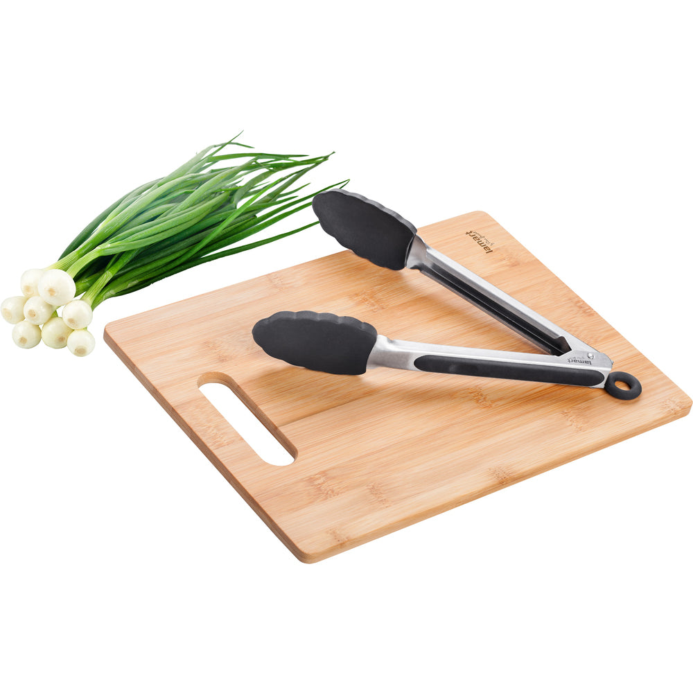 Lamart Cutting Board With Silicone Tongs LT2060