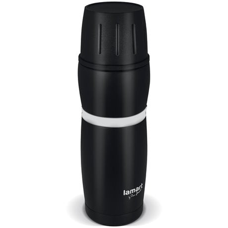 Shop LAMART Vacuum Flask 480ml Black Cup | Best Flask | Halabh