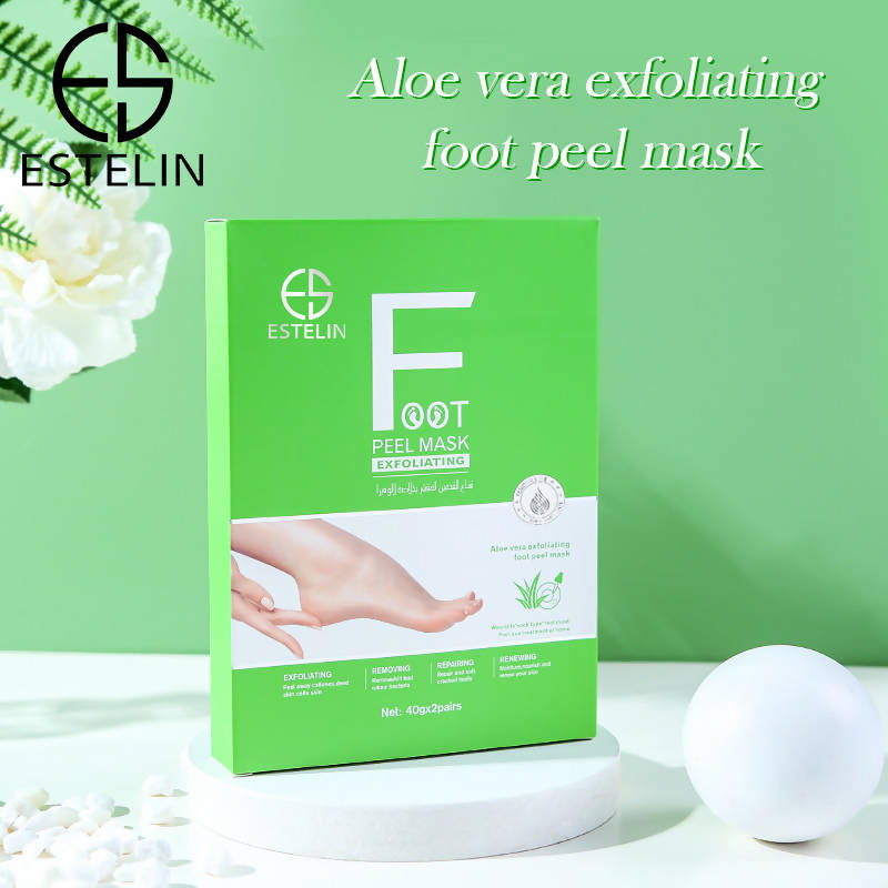 ESTELIN Foot Care Vitamin C Exfoliating Foot Peel Mask Alovera