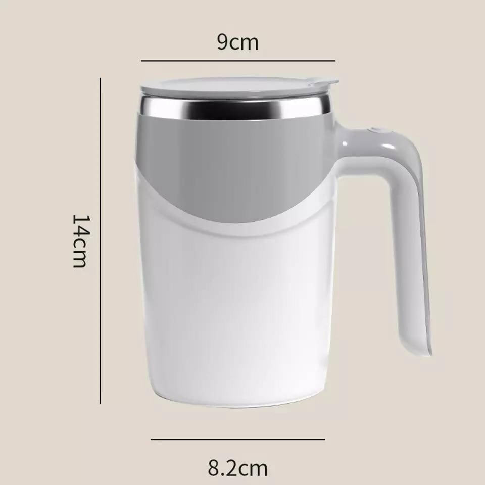 Automatic Self Stirring Magnetic Mug Stainless Steel Temperature Difference Coffee Mixing Cup Blender Smart Mixer Thermal Cup