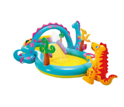 Inflatable Play Center Kids Inflatable Wading Pool Blow Up Water Center For Boys Girls Aged 3 and Up Outdoor Water Fun