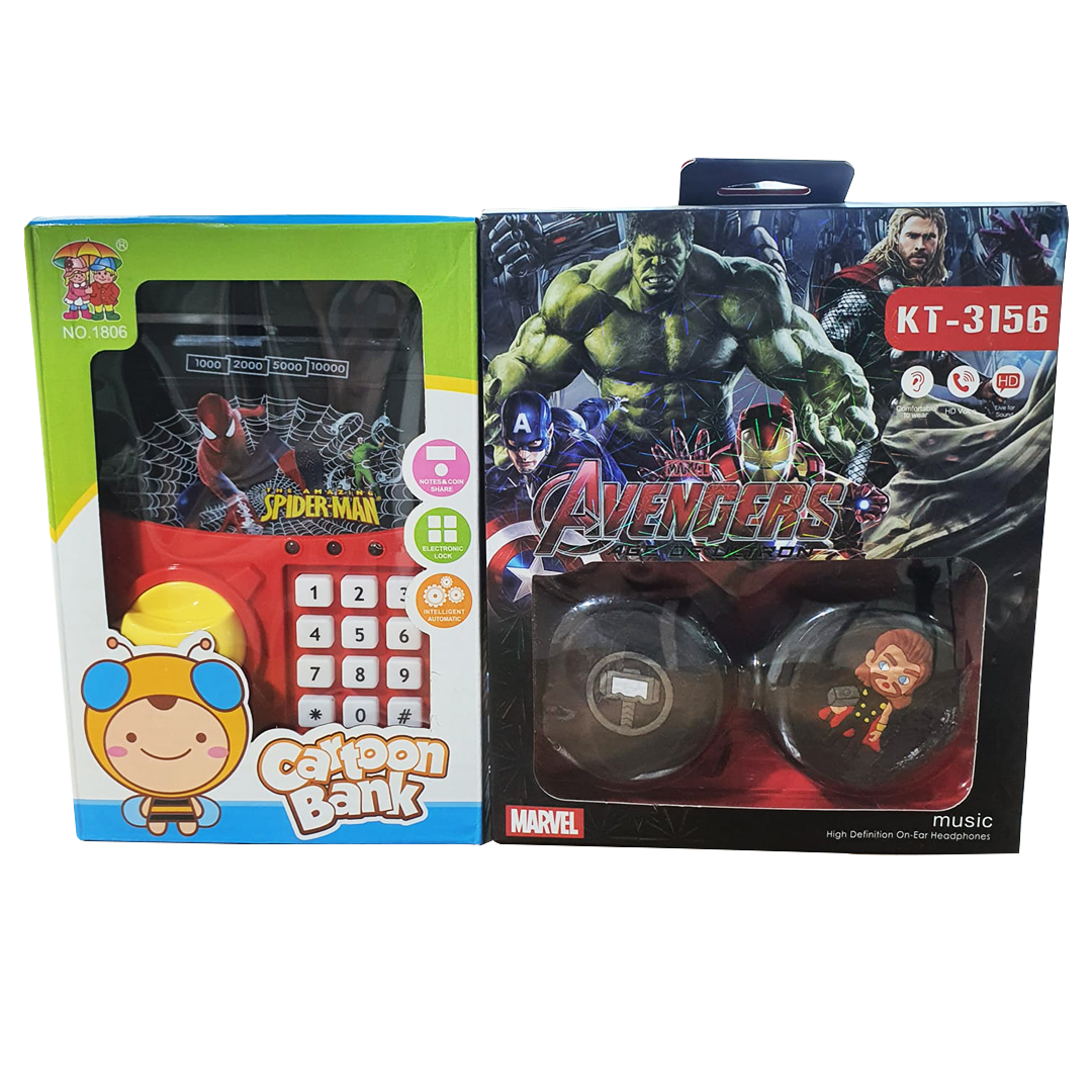 SpiderMan Cartoon Money Bank