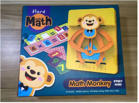 Funny Monkey Math Calculator For Girls & Boys Educational Children's Gift & Kids Learning Ages 3+