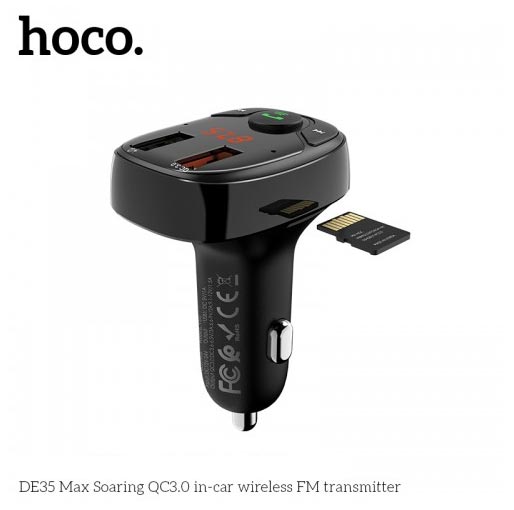 Hoco Max Car Wireless FM Transmitter