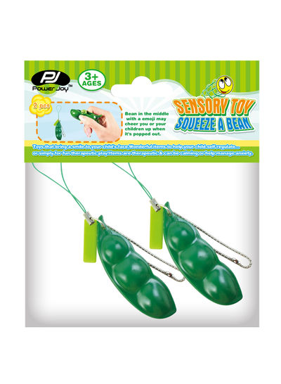 Sensory Toy Squzeeze A Bean 2 Pieces