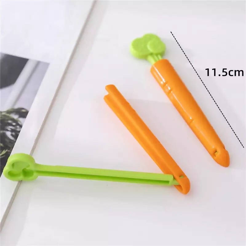 5PCS Food Sealing Clip with Box Fridge Magnet Kitchen Storage Food Snack Seal Sealing Bag Closure Clamp Home Storage