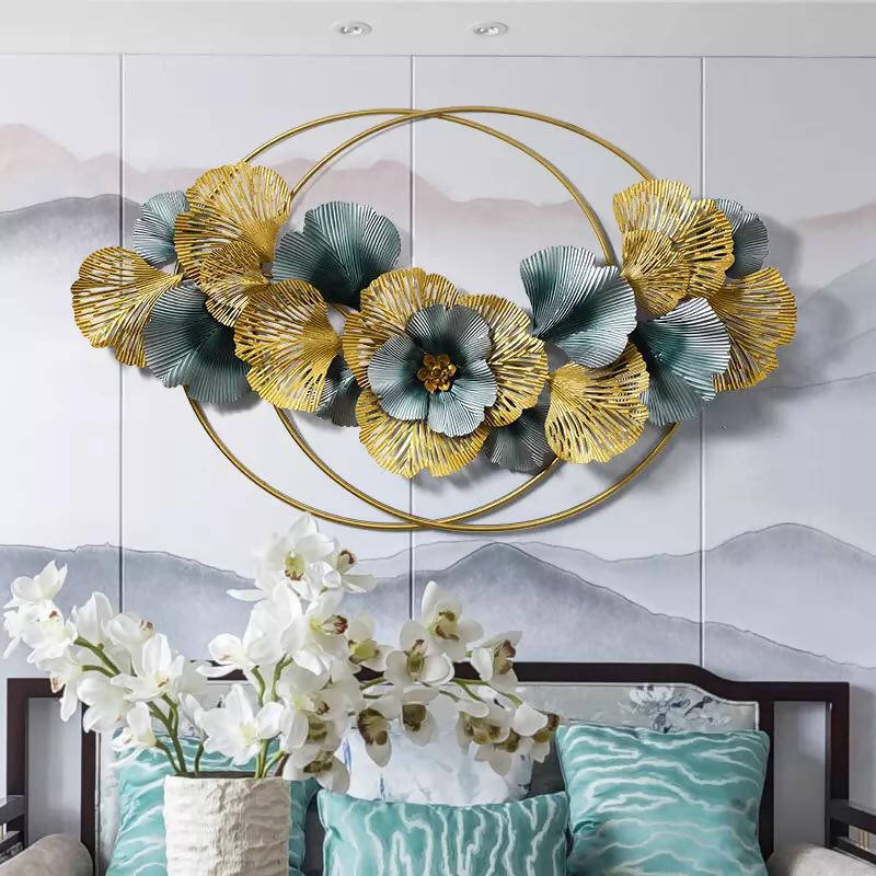 3D Metal Wall Decoration Bedroom Living Room Iron Handicraft Pendant