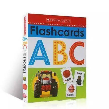 Original Children Popular Books Write and Wipe Flashcards ABC Scholastic Colouring English Activity Story Picture Book