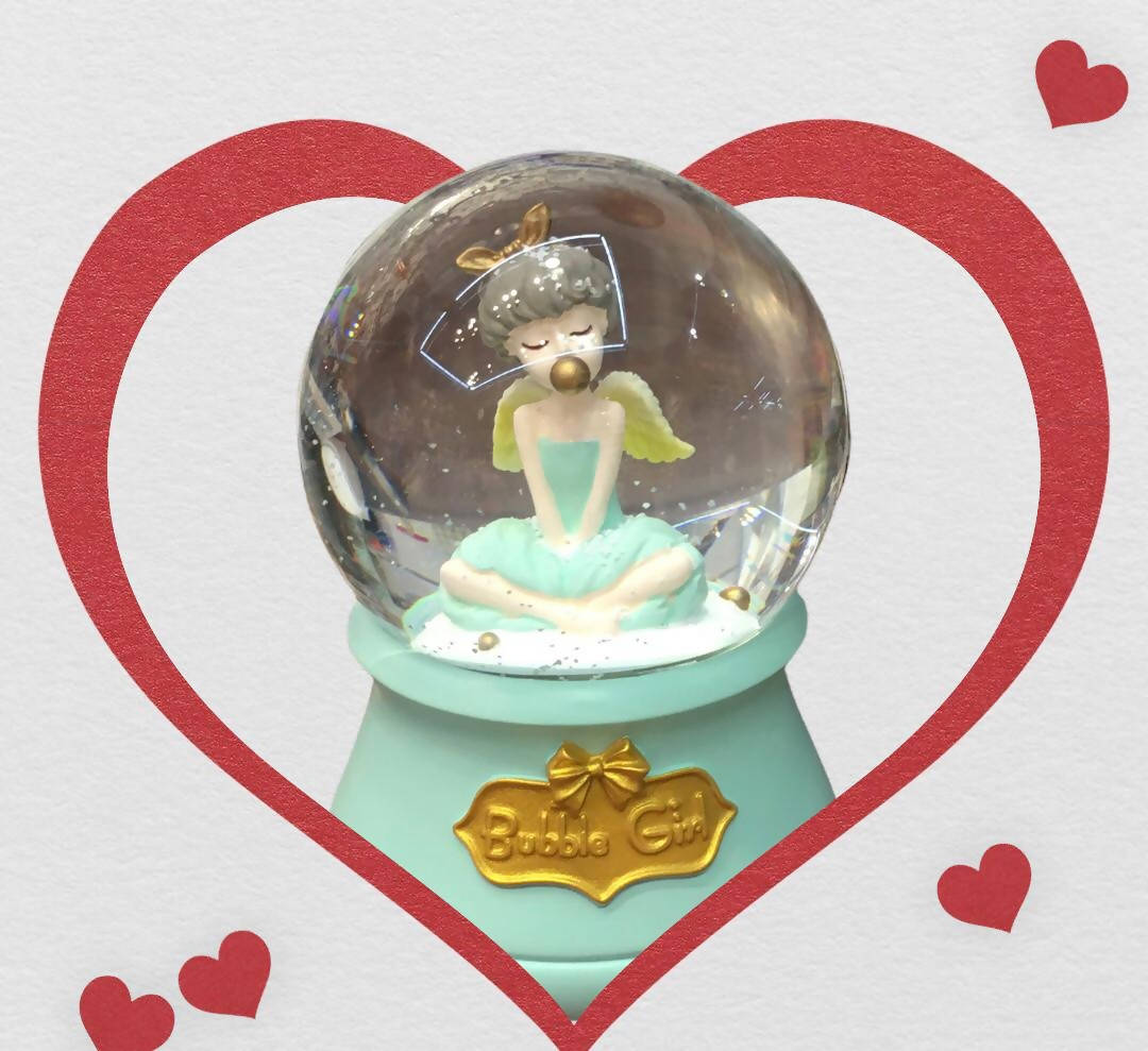 Creative Music Box Crystal Ball With Snow Music Decoration