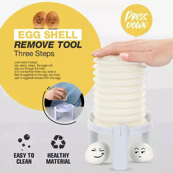 1PcsThree Steps Egg Shell Remove