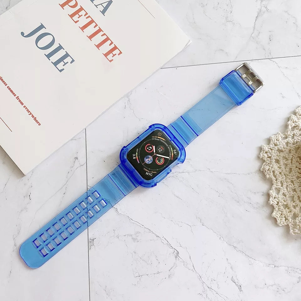 Watch Strap - Stylish and Comfortable BandsProtection | Transparent | Scratch-resistant | Dust-proof | Slim Design | Easy Installation| Compatible| Accessories | Halabh.com