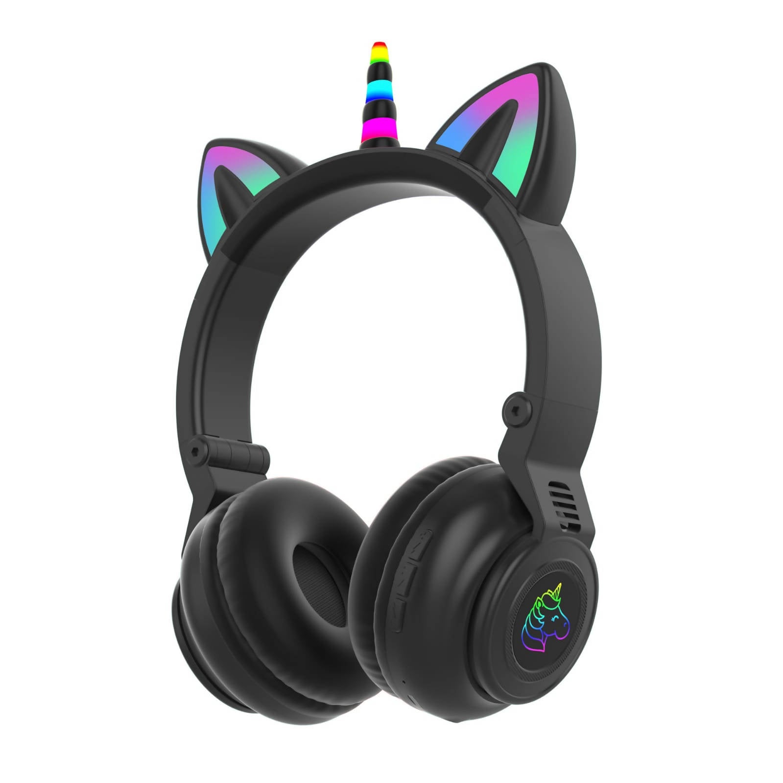 Unicorn Headset Wireless Headphone With Microphone Black