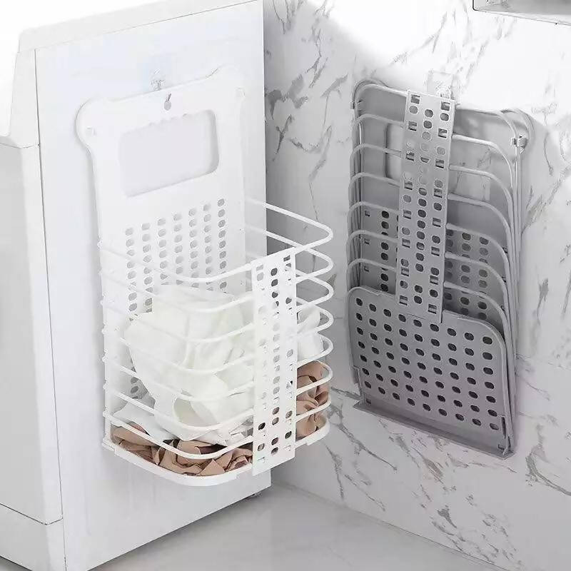 Foldable Washing Hamper Basket With Handle