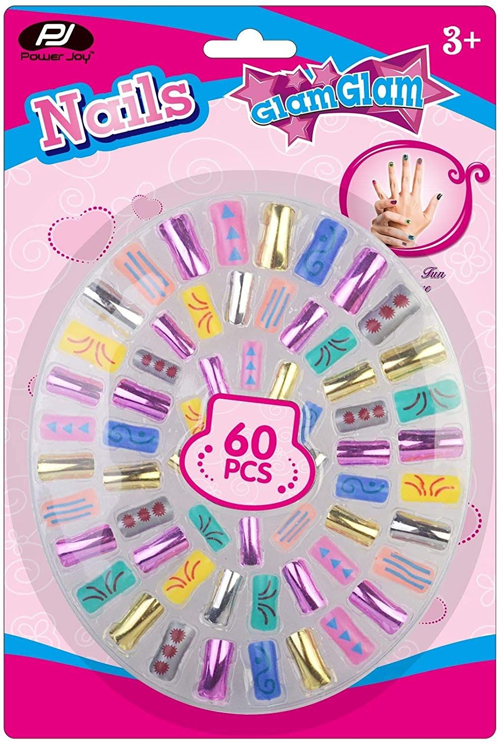 Power Joy Glam Nail | Nail Glam | ALGT Toys | Age 3 and Above Kids | Makeup Toys | Barbie Makeup | Girls | Toys for Kids in Bahrain | Halabh.com