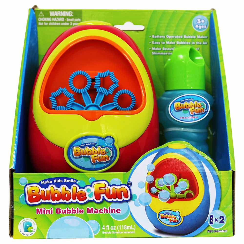 Power Joy Mini Bubble Machine Gun | Toys ALGT | Age 3 and Above Kids | Soap Bubble Machine Gun | Bubble Blower | Handheld Bubble Blower | Bubble Gun Machine | Toys for Kids in Bahrain | Halabh.com