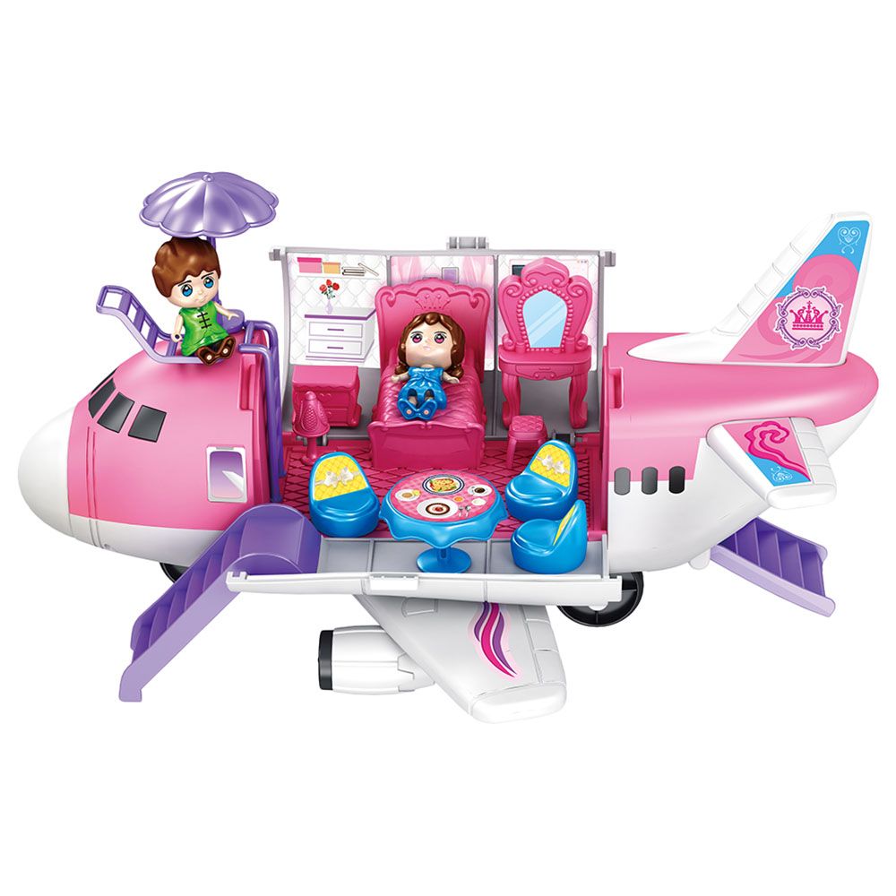 Power Joy Playset | ALGT Toys | Age 3 and Above Kids | Doll Playset | Fashion Doll | Airplane Toy | Vehicle Toy | Toys for Kids in Bahrain | Halabh.com