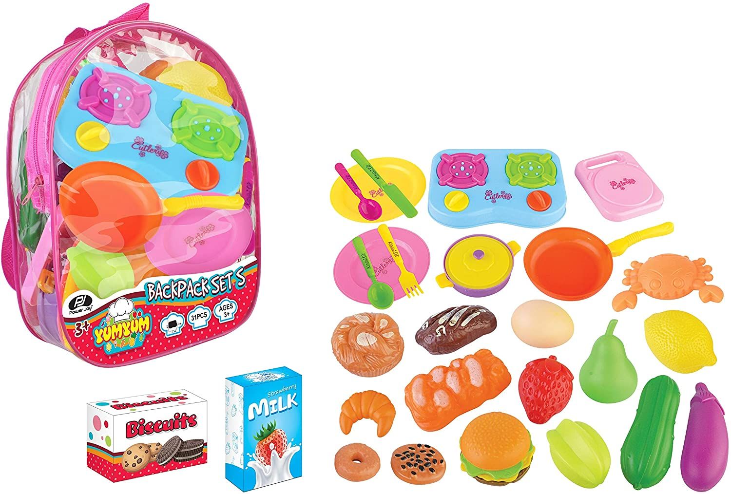 Power Joy Playset | ALGT Toys | Age 3 and above kids | Yumyum Backpack Set | Fun Toy | Toys for Kids in Bahrain | Halabh.com